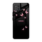 Fly Butterfly Samsung Galaxy M42 Glass Back Cover Online