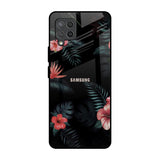 Tropical Art Flower Samsung Galaxy M42 Glass Back Cover Online