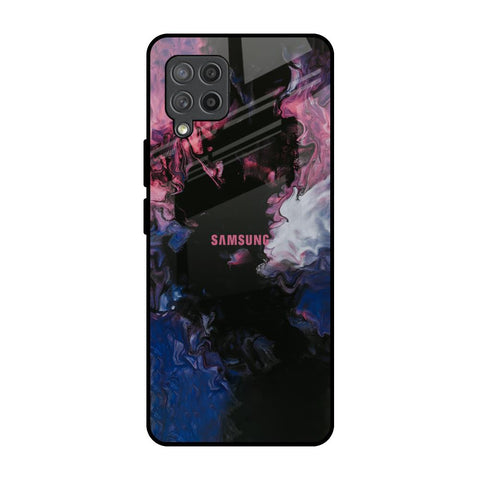 Smudge Brush Samsung Galaxy M42 Glass Back Cover Online