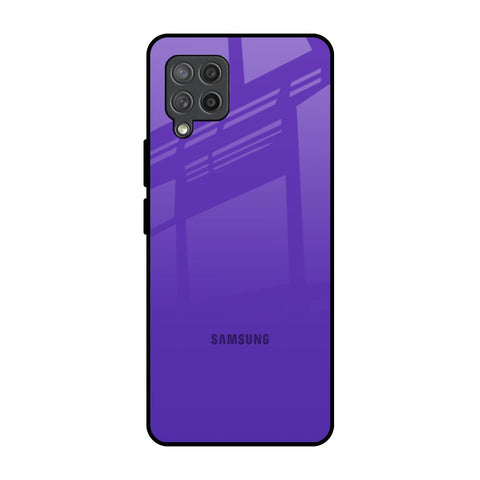 Amethyst Purple Samsung Galaxy M42 Glass Back Cover Online