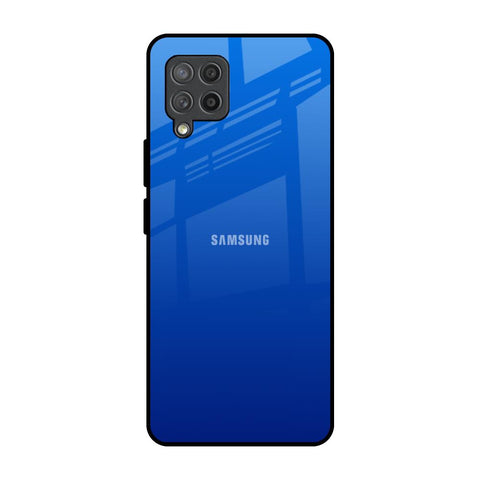 Egyptian Blue Samsung Galaxy M42 Glass Back Cover Online