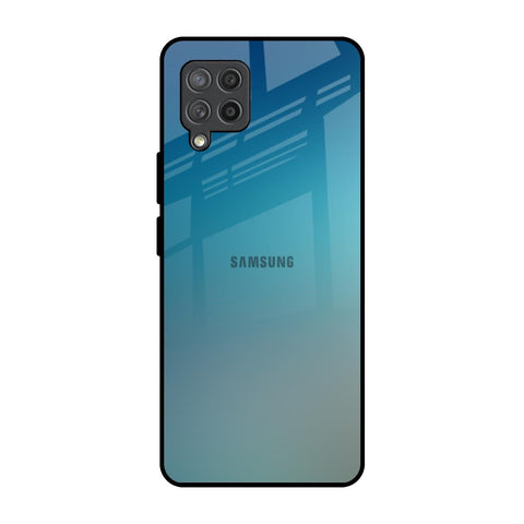 Sea Theme Gradient Samsung Galaxy M42 Glass Back Cover Online