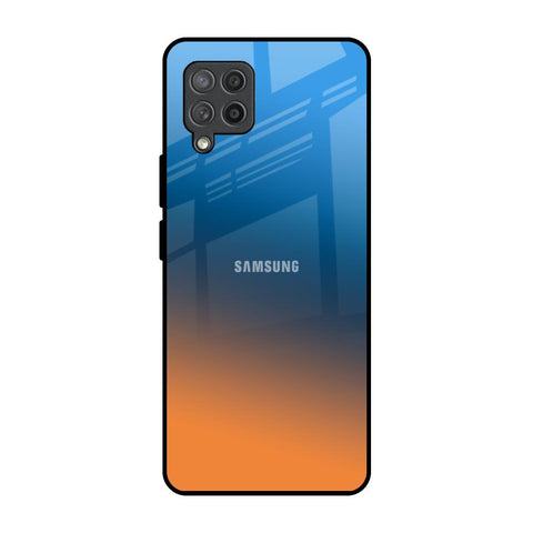 Sunset Of Ocean Samsung Galaxy M42 Glass Back Cover Online