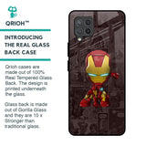 Angry Baby Super Hero Glass Case for Samsung Galaxy M42