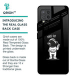 Peace Out Astro Glass Case for Samsung Galaxy M42
