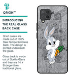 Cute Baby Bunny Glass Case for Samsung Galaxy M42