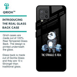 Real Struggle Glass Case for Samsung Galaxy M42
