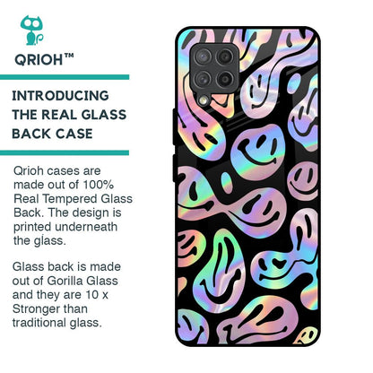 Acid Smile Glass Case for Samsung Galaxy M42