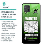 Zoro Wanted Glass Case for Samsung Galaxy M42