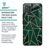Abstract Green Glass Case For Samsung Galaxy M42