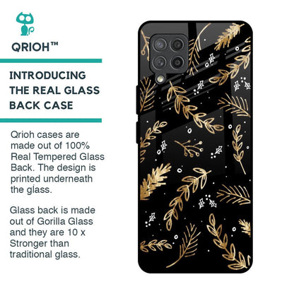 Autumn Leaves Glass Case for Samsung Galaxy M42