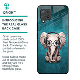 Adorable Baby Elephant Glass Case For Samsung Galaxy M42