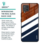 Bold Stripes Glass Case for Samsung Galaxy M42