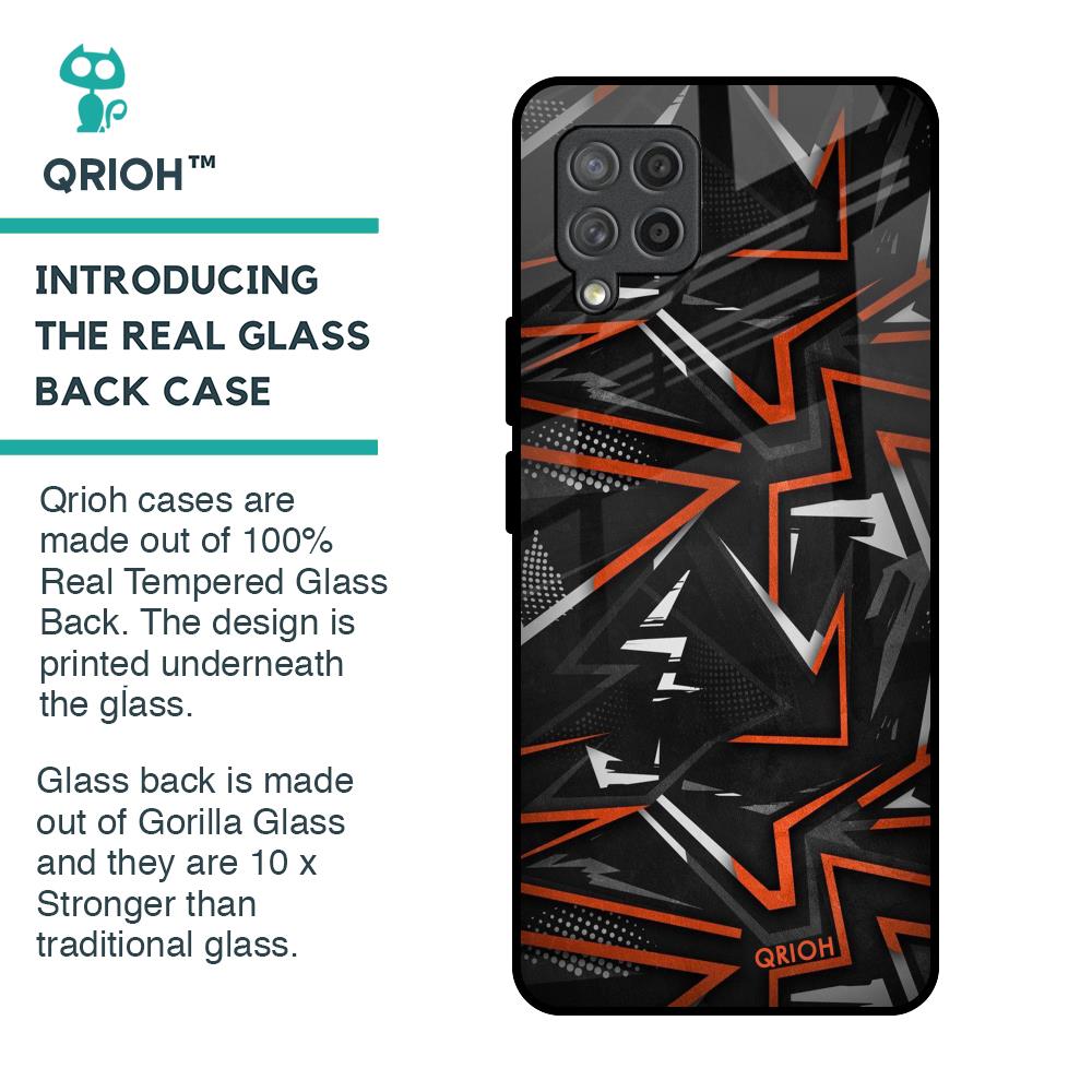Vector Art Glass Case for Samsung Galaxy M42