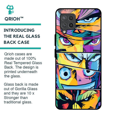Anime Legends Glass Case for Samsung Galaxy M42