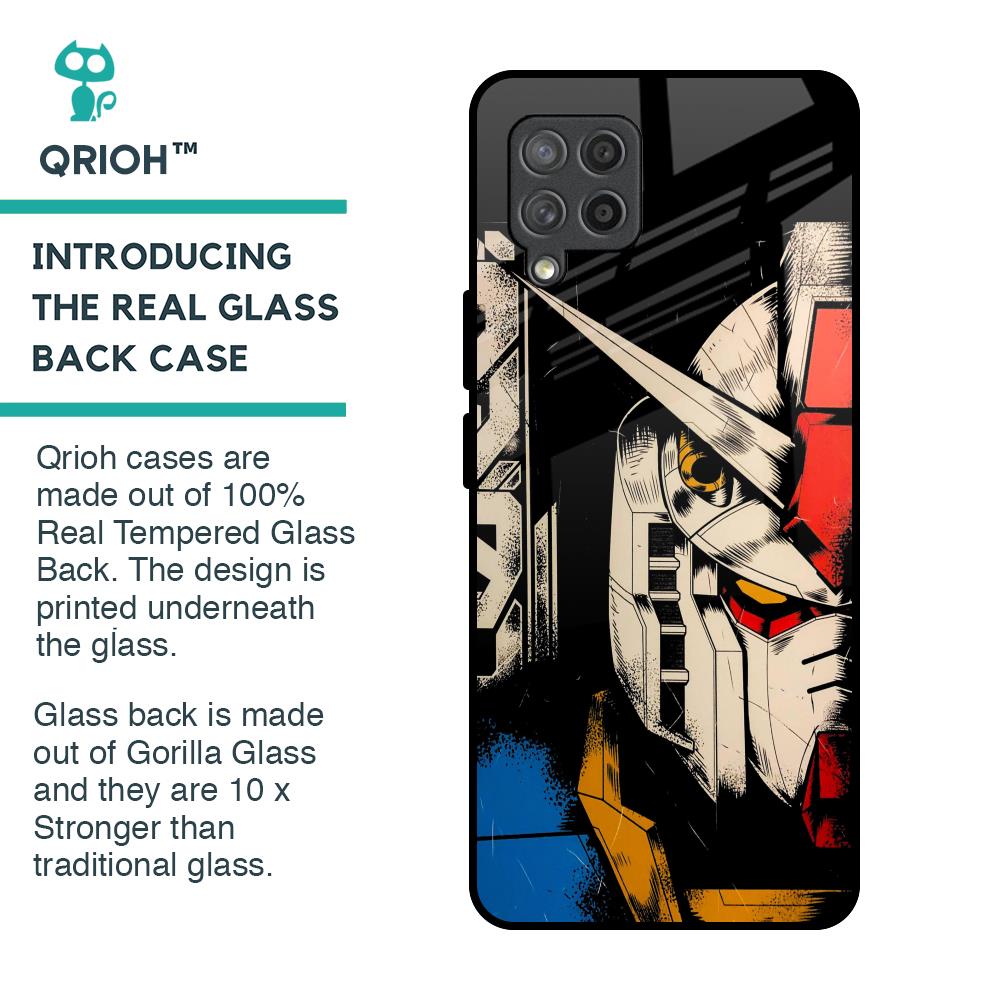 Transformer Art Glass Case for Samsung Galaxy M42