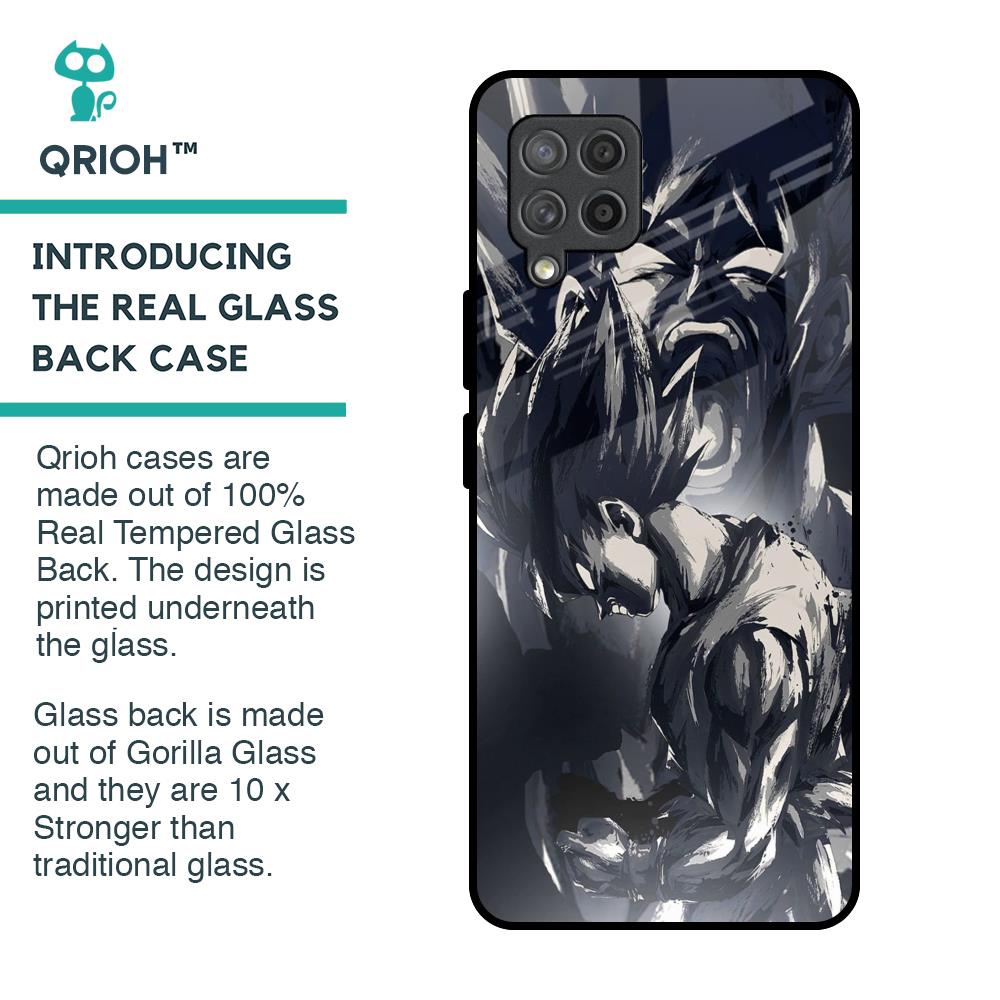 Sketch Art DB Glass Case for Samsung Galaxy M42