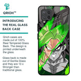 Anime Green Splash Glass Case for Samsung Galaxy M42