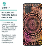 Floral Mandala Glass Case for Samsung Galaxy M42