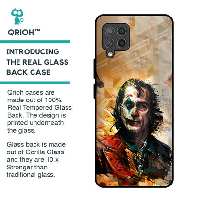 Psycho Villain Glass Case for Samsung Galaxy M42