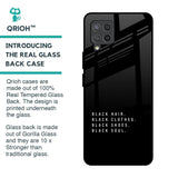 Black Soul Glass Case for Samsung Galaxy M42