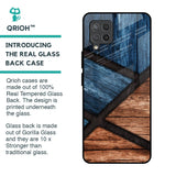 Wooden Tiles Glass Case for Samsung Galaxy M42