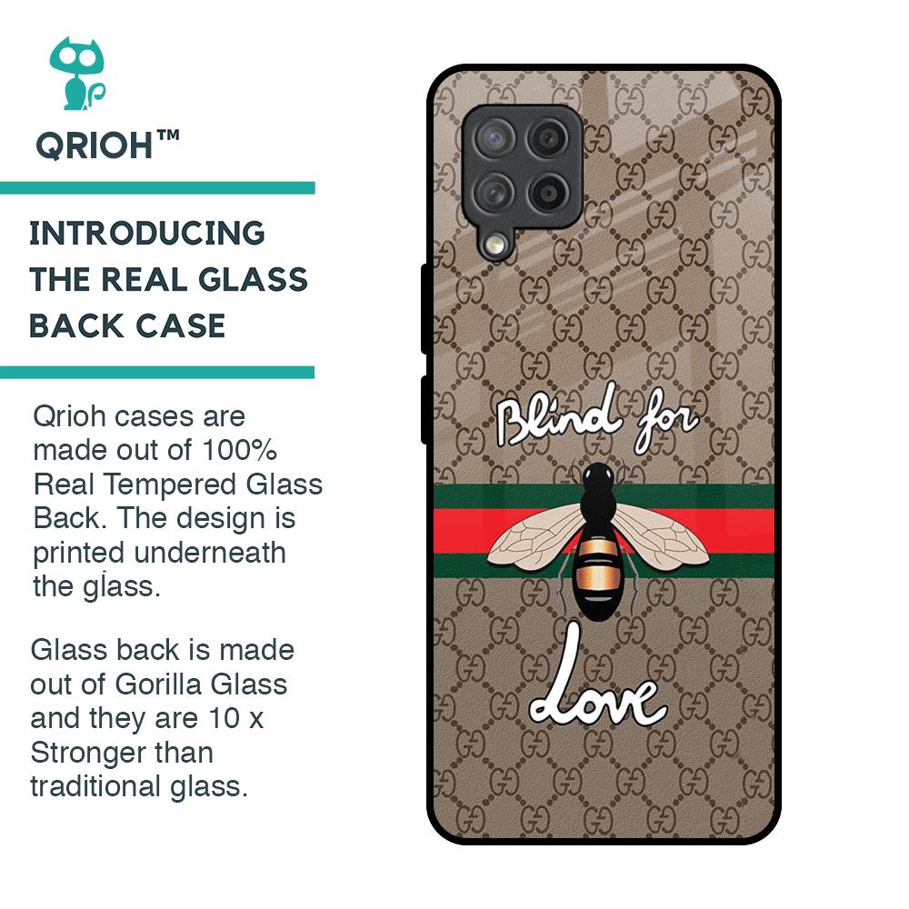 Blind For Love Glass Case for Samsung Galaxy M42