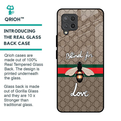 Blind For Love Glass Case for Samsung Galaxy M42