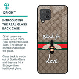 Blind For Love Glass Case for Samsung Galaxy M42