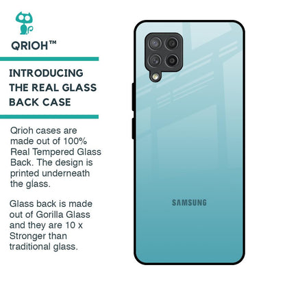 Arctic Blue Glass Case For Samsung Galaxy M42