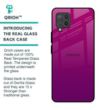 Magenta Gradient Glass Case For Samsung Galaxy M42
