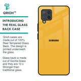 Fluorescent Yellow Glass case for Samsung Galaxy M42