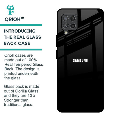 Jet Black Glass Case for Samsung Galaxy M42