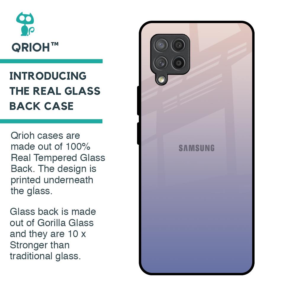 Rose Hue Glass Case for Samsung Galaxy M42