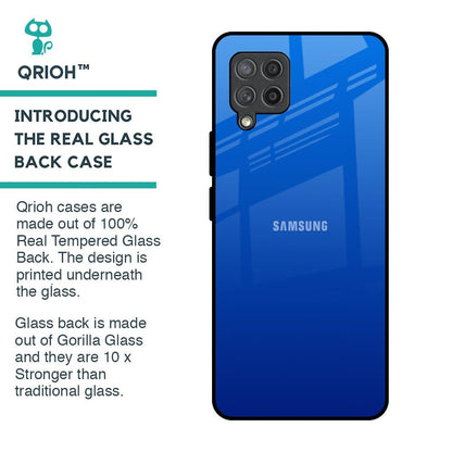 Egyptian Blue Glass Case for Samsung Galaxy M42