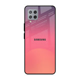 Sunset Orange Samsung Galaxy M42 Glass Cases & Covers Online