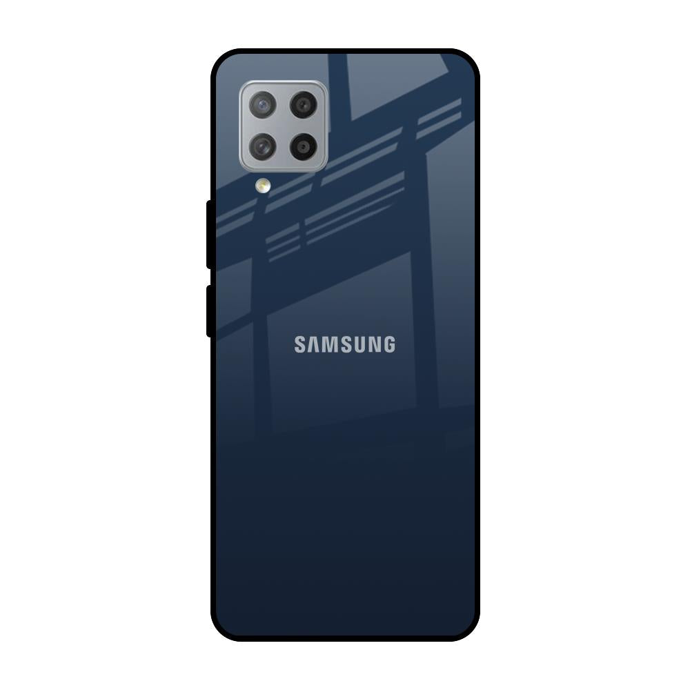 Overshadow Blue Samsung Galaxy M42 Glass Cases & Covers Online