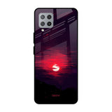 Morning Red Sky Samsung Galaxy M42 Glass Cases & Covers Online