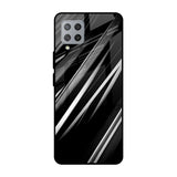 Black & Grey Gradient Samsung Galaxy M42 Glass Cases & Covers Online