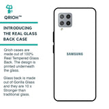 Arctic White Glass Case for Samsung Galaxy M42