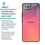 Sunset Orange Glass Case for Samsung Galaxy M42