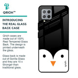 Cute Penguin Glass Case for Samsung Galaxy M42