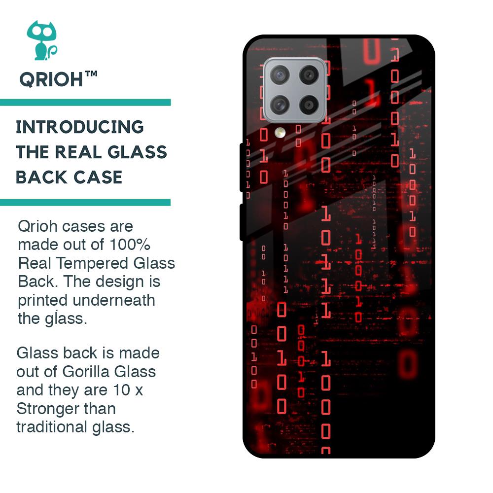 Let's Decode Glass Case For Samsung Galaxy M42