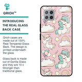 Balloon Unicorn Glass case for Samsung Galaxy M42