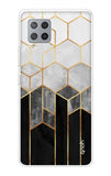 Hexagonal Pattern Samsung Galaxy M42 Back Cover
