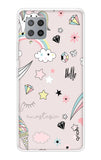 Unicorn Doodle Samsung Galaxy M42 Back Cover