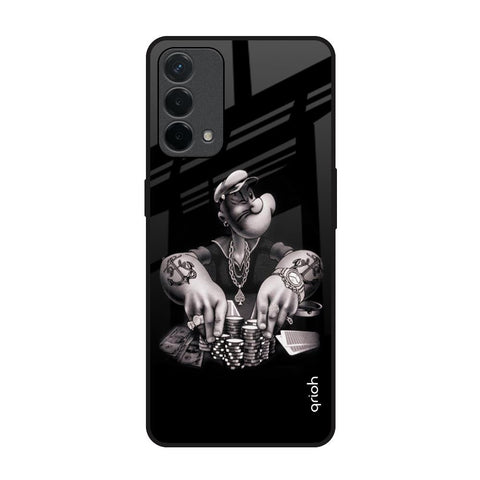 Gambling Problem Oppo A74 Glass Back Cover Online