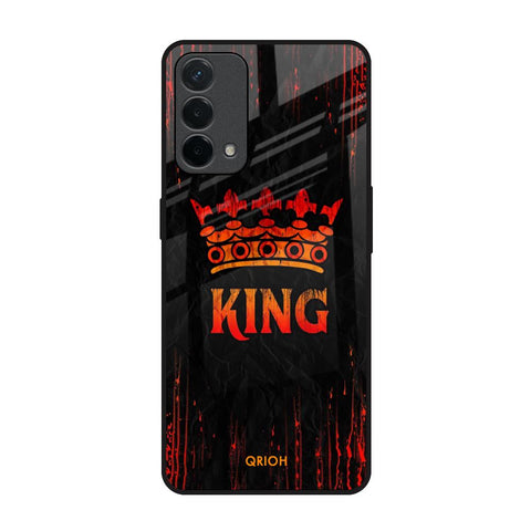 Royal King Oppo A74 Glass Back Cover Online