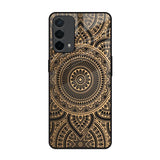 Luxury Mandala Oppo A74 Glass Back Cover Online