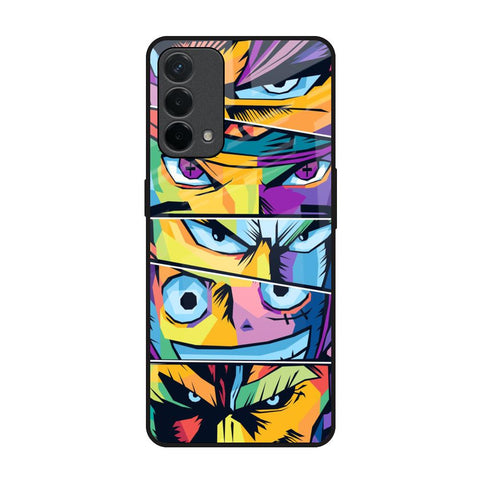 Anime Legends Oppo A74 Glass Back Cover Online
